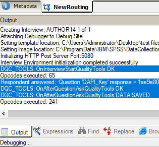 Professional debugging logs